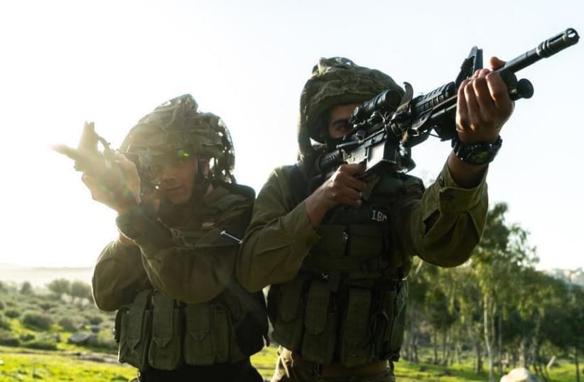 IDF war games in the north simulating a conflict with Hezbollah (photo credit: IDF SPOKESMAN’S UNIT)