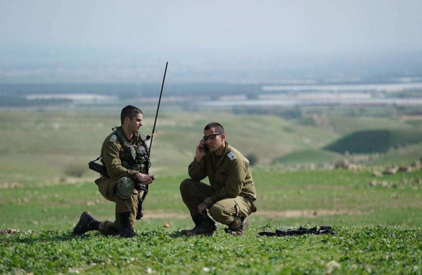 Soldiers from the IDF’s 401st Armored Brigade (photo credit: IDF SPOKESPERSON'S UNIT)