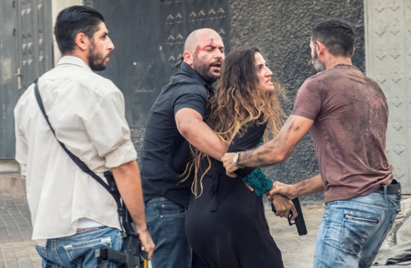 A scene from season two of Fauda (photo credit: RONEN AKERMAN/YES)