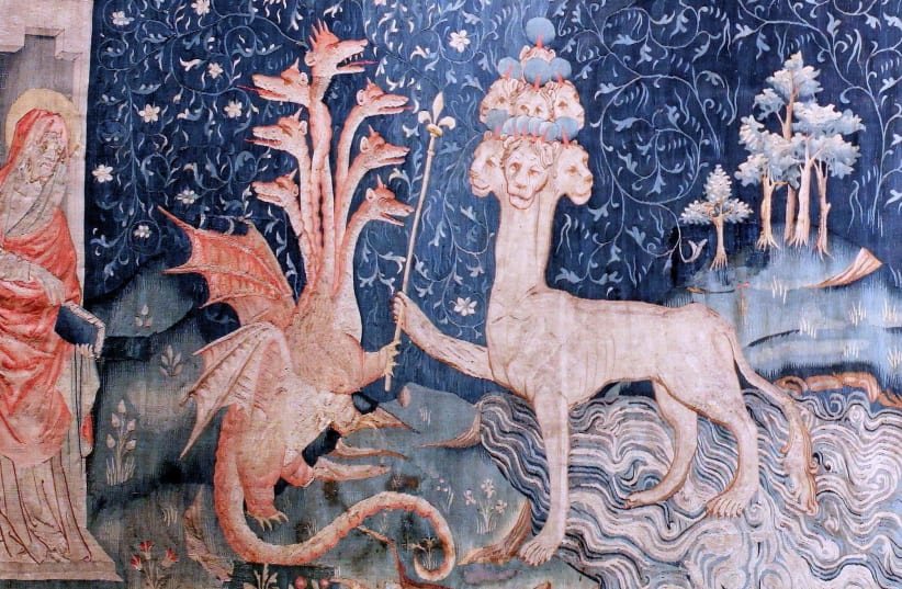 Tapisserie de l'Apocalypse 1377 - 1382 (photo credit: Wikimedia Commons)