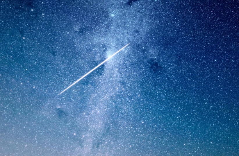 A star in the night sky [Illustrative] (photo credit: PIXABAY)