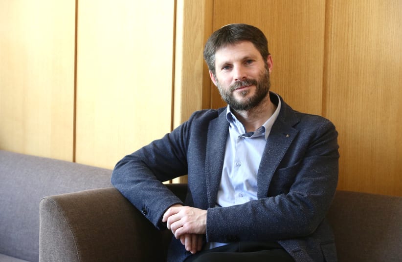Member of Knesset Bezalel Smotrich, head of the National Union faction of the United Right-Wing Parties (photo credit: MARC ISRAEL SELLEM)