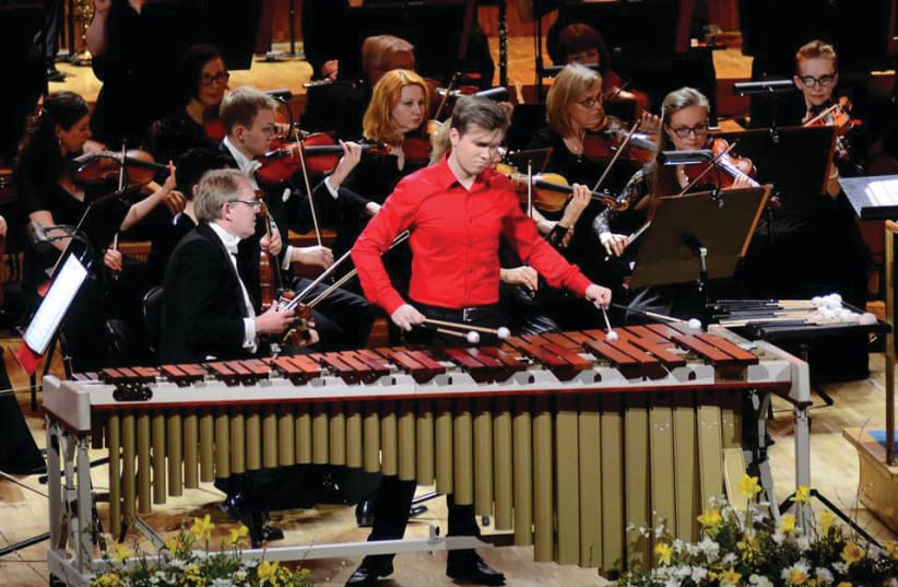 19-YEAR-OLD Tanel-Eiko Novikov: At the concert in Jerusalem, I will even be playing with six mallets at certain moments, so it’ll keep me on my toes as well (photo credit: HOOANDJA OVIKOV)