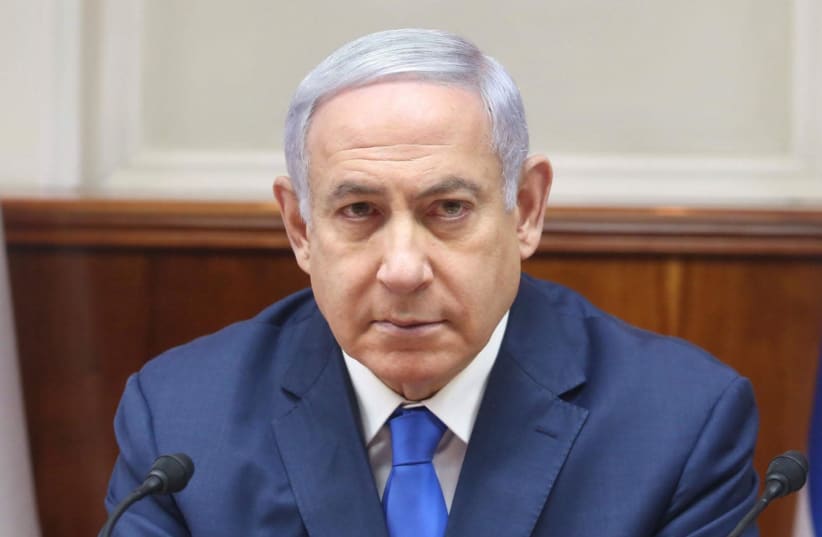 Israeli Prime Minister Benjamin Netanyahu at the Knesset in Jerusalem (photo credit: MARC ISRAEL SELLEM)