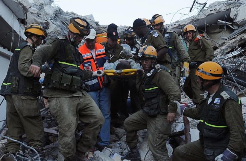 Israeli rescue efforts honored by the UN  (photo credit: Courtesy)