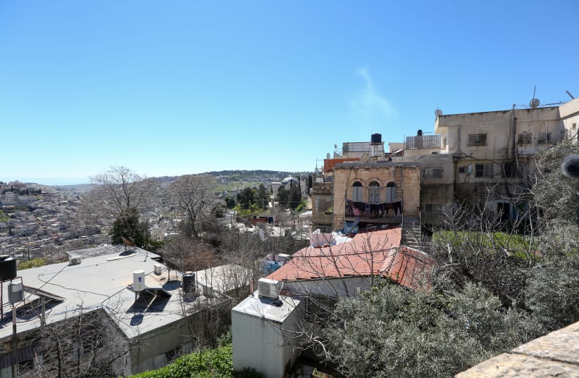 Possible location for cable car station in Silwan (photo credit: MARC ISRAEL SELLEM/THE JERUSALEM POST)