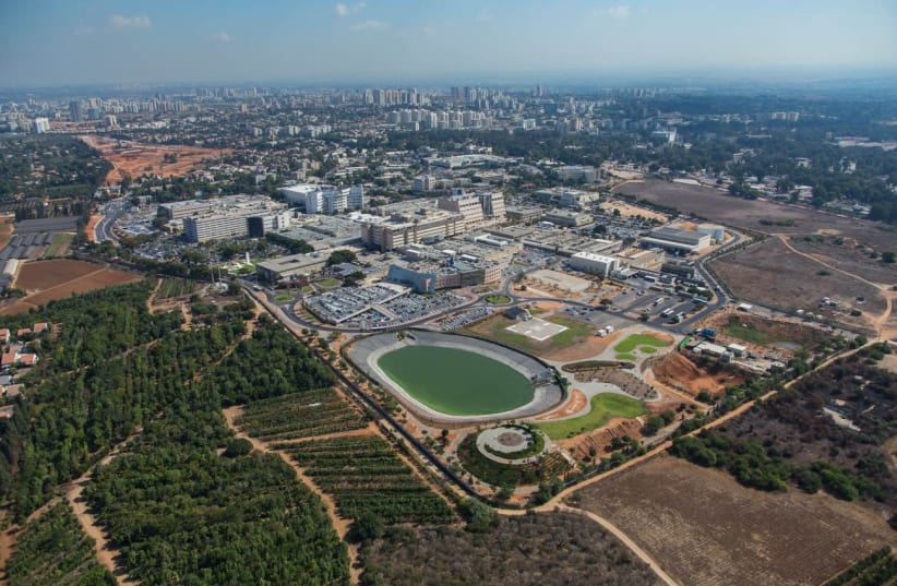 An aerial photo of Sheba Medical Center-Tel Hashomer. (photo credit: SHEBA MEDICAL CENTER)