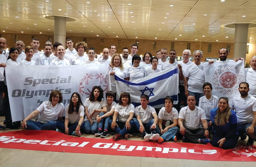 ISRAEL’S DELEGATION to the 2019 Special Olympics World Games in Abu Dhabi consisted of 25 athletes – 20 men and five women – who combined to capture 22 medals over four different sports (photo credit: Courtesy)