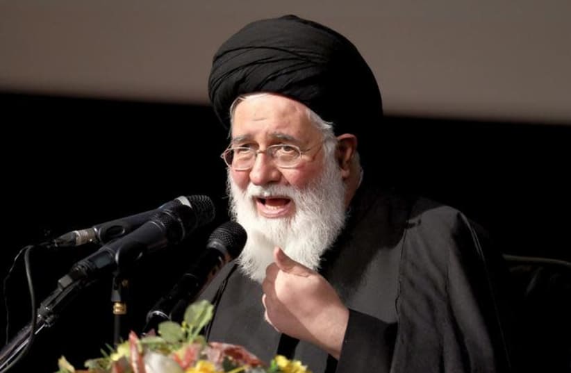 Iranian cleric Ahmad Alamolhoda (photo credit: REUTERS/RAHEB HOMAVANDI)