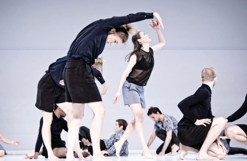 SWEDEN’S CULLBERG Dance Company will perform ‘Figure a Sea’ by Deborah Hay with music by Laurie Anderson (photo credit: URBAN JOREN)