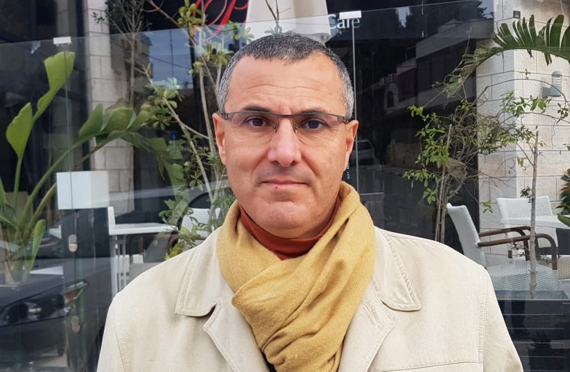 Omar Barghouti, co-founder of the BDS Movement for Palestinians (photo credit: MOHAMAD TOROKMAN/REUTERS)