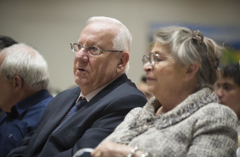 Reuven and Nechama Rivlin in 2016 (photo credit: YOAV DUDKEVITCH/TPS)