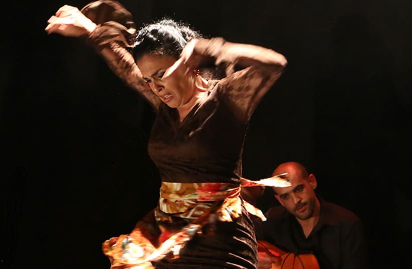 Flamenco dancer Keren Pesach (photo credit: NATASHA SHACHNES)
