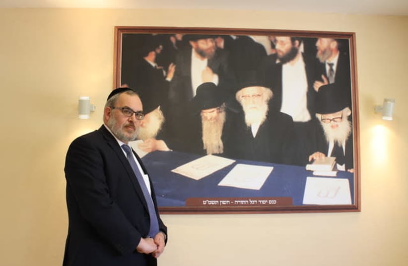 UTJ MK Yaakov Asher, 2019. (photo credit: JEREMY SHARON)