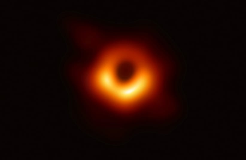 First ever image of a black hole (photo credit: HANDOUT/REUTERS)