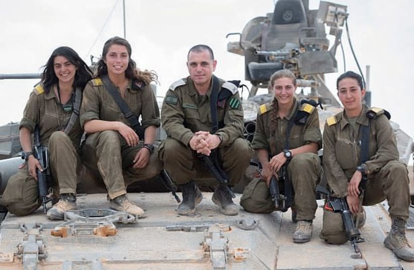 Tank commanders in the IDF (photo credit: IDF SPOKESMAN’S UNIT)