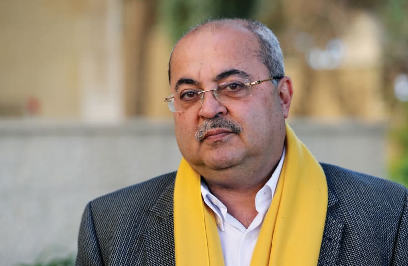 AHMAD TIBI – since Israel’s very first election in 1949, Arabs have voted and served as members in the Israeli parliament, the Knesset (photo credit: REUTERS)