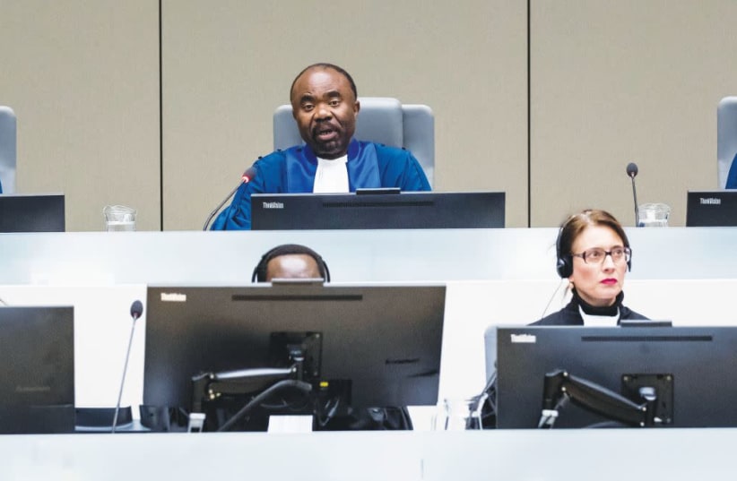 The International Criminal Court in the Hague ,January.  (photo credit: REUTERS)