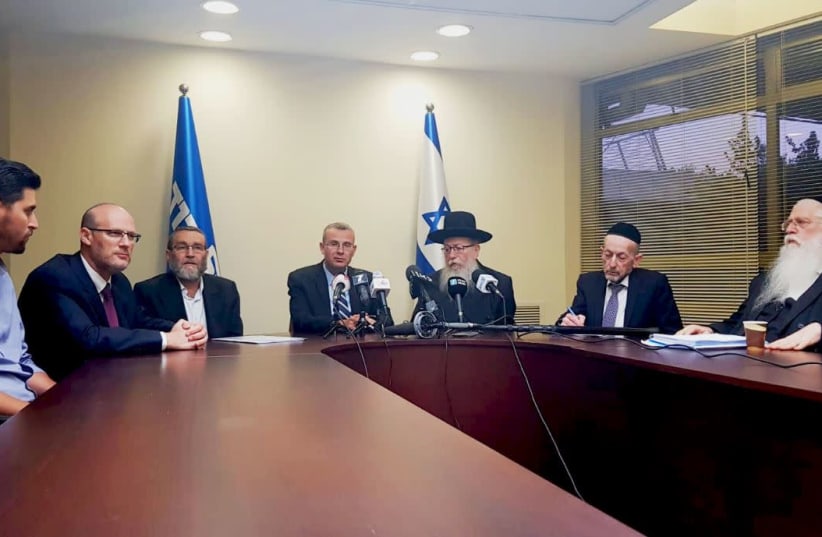 Coalition talks between UTJ, Likud and Shas  (photo credit: UTJ)