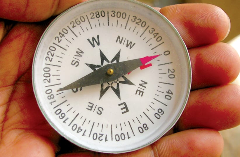 WE MUST access our internal compass... to intuit how to perform mitzvot in a way that is ‘pleasing in the eyes of God.’ (photo credit: Wikimedia Commons)