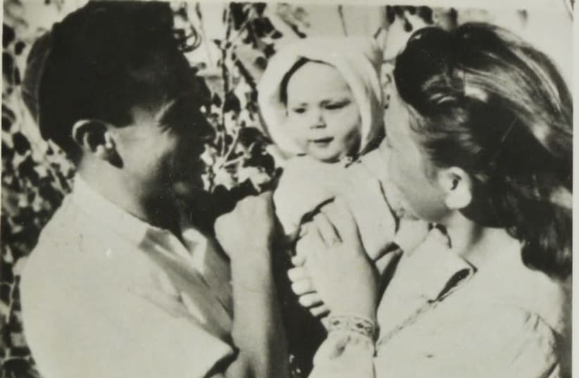 Yehiel, Yossi and Zipporah Rosenfeld before the start of the battles for Gush Etzion (photo credit: THE HISTORICAL ARCHIVES OF GUSH ETZION)