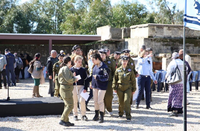 IDF Special in Uniform commencement ceremony (photo credit: Courtesy)