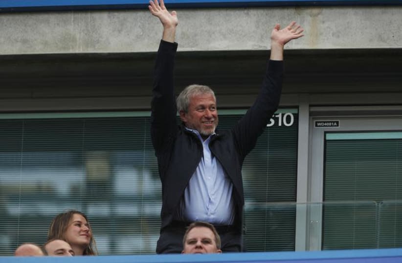 Chelsea owner Roman Abramovich (photo credit: REUTERS/JOHN SIBLEY)
