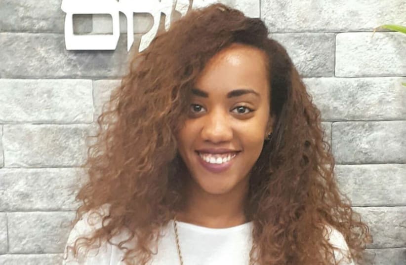 ORIT SABHAT, Ethiopian-born and active in the Students Build a Community flagship project. (photo credit: Courtesy)