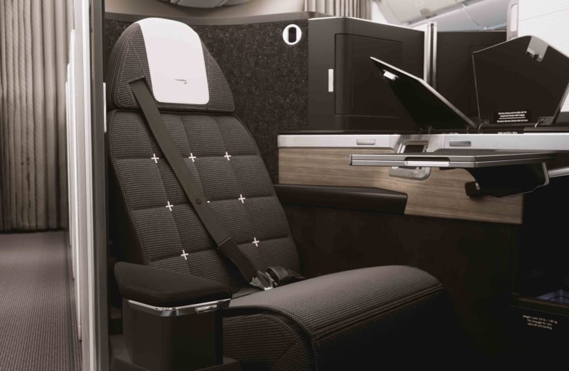 British Airways' new Airbus A350 Club World cabin "club suite" (photo credit: BRITISH AIRWAYS)