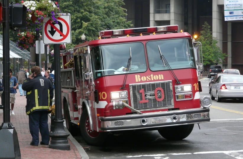 A Boston firetruck (photo credit: Wikimedia Commons)