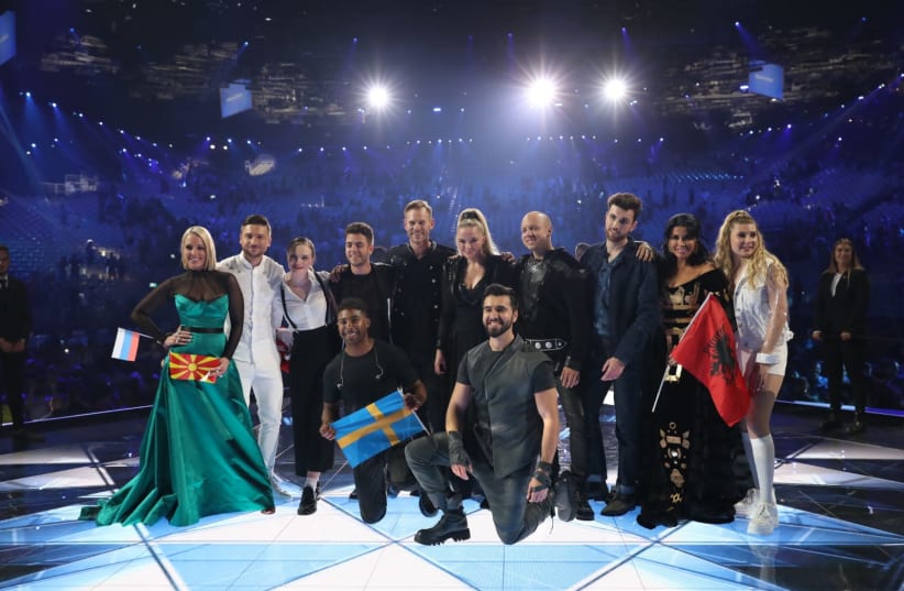 The 10 acts that made it through the  second semi-final. (photo credit: ORIT PNINI/KAN)