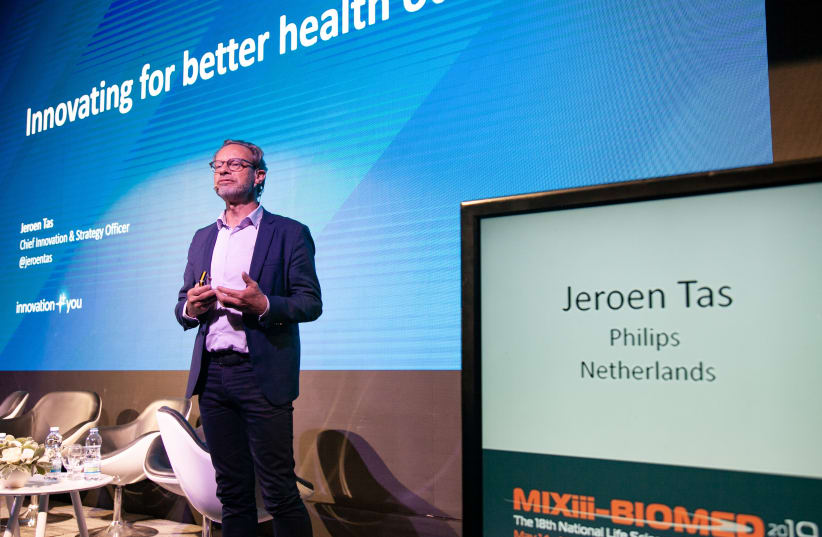 Jeroen Tas, Philips Chief Innovation & Strategy Officer (photo credit: ALEXANDER ELMAN)