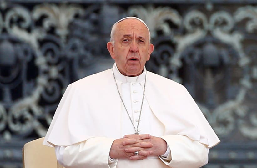 Pope Francis holds weekly general audience at the Vatican, May 15, 2019. (photo credit: REUTERS/YARA NARDI)