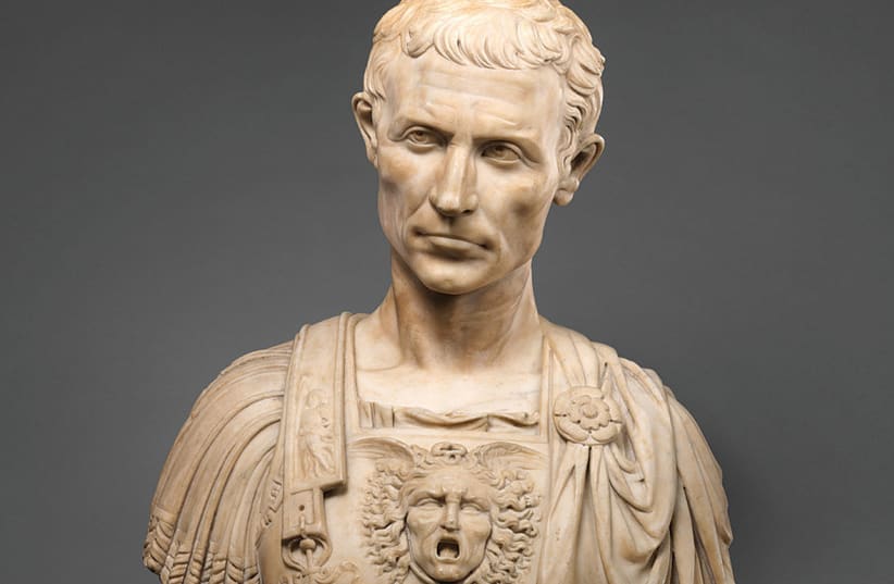 JULIUS CAESAR was declared immune – or ‘sacrosanct’ – shortly before his colleagues decided to end his rule. (photo credit: PICRYL)