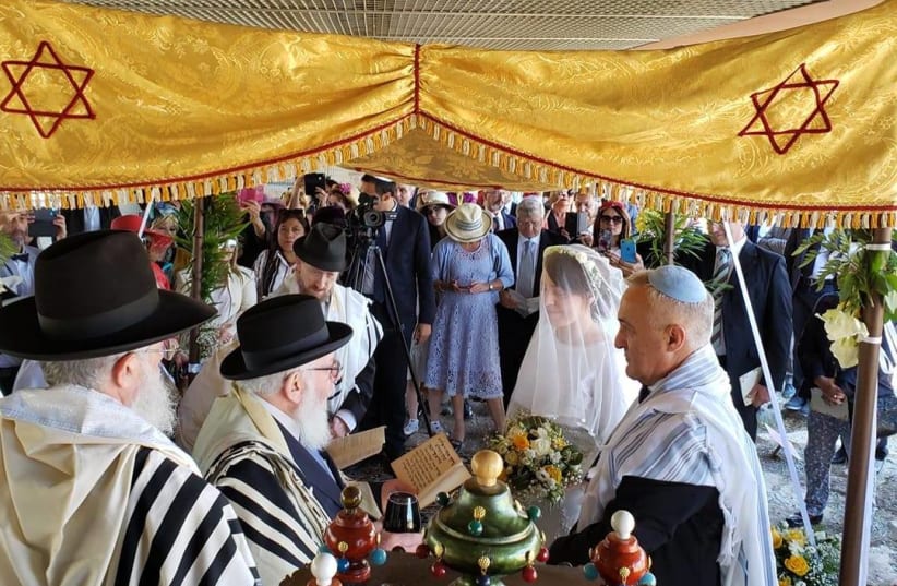 Wedding in Bova Marina (Calabria, Italy) (photo credit: SHAVEI ISRAEL)