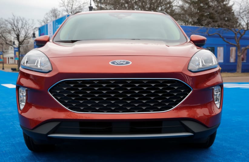 Ford Motor Co. introduces the new 2020 Escape SUV during a celebration at Greenfield Village in Dearborn, Michigan, U.S., March 28, 2019. Picture taken March 28, 2019. (photo credit: REBECCA COOK / REUTERS)