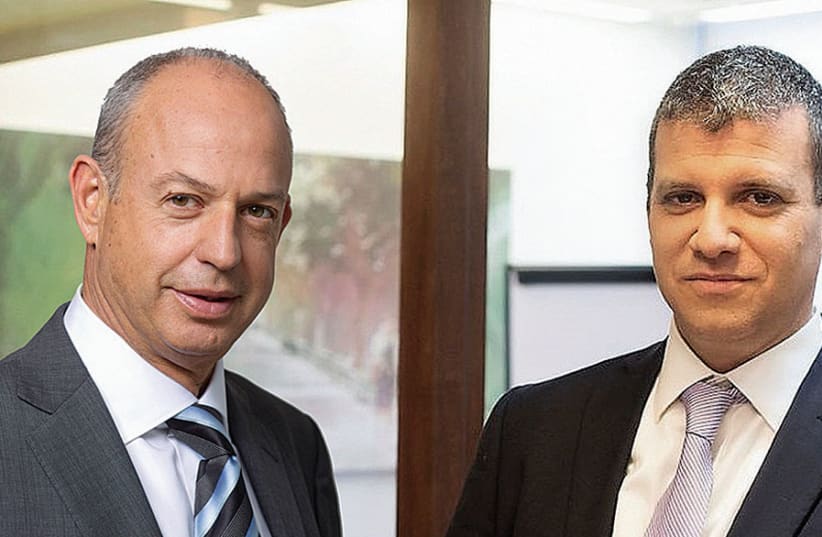 FOUNDING PARTNER of Tel Aviv’s ZAG/Sullivan Law Offices, Shmulik Zysman, and Oded Har-Even, partner and managing director of the firm in New York. (photo credit: Courtesy)