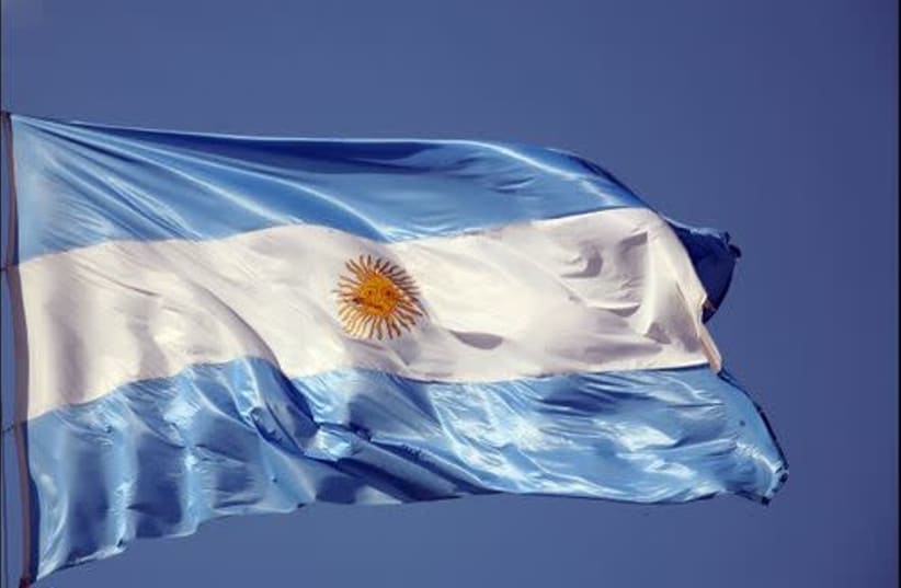 Argentine flag (photo credit: FLICKR)