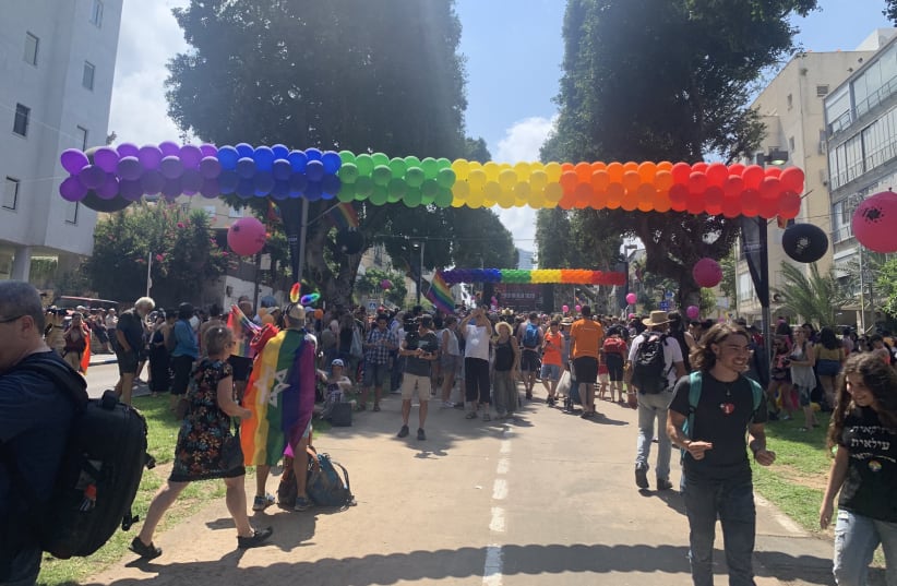 Tel Aviv pride parade 2019 (photo credit: SYDNEY DENNEN)