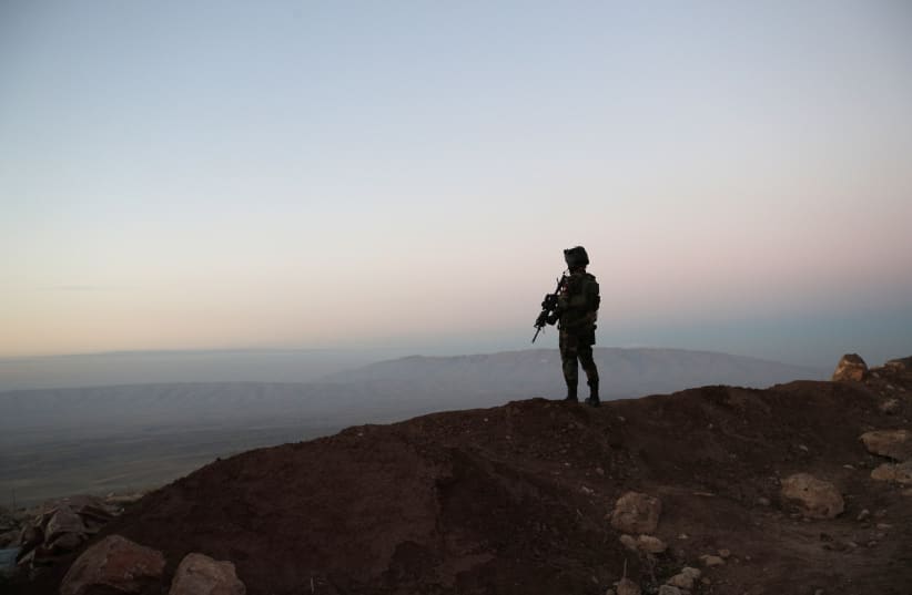 Peshmerga soldier (photo credit: REUTERS)