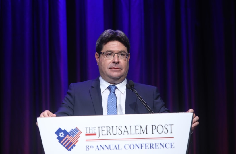 Science and Technology Minister Ofir Akunis addressed the Jerusalem Post Annual Conference in New York (photo credit: MARC ISRAEL SELLEM/THE JERUSALEM POST)