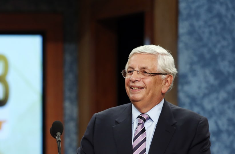 Former NBA Commissioner David Stern (photo credit: KEITH BEDFORD/REUTERS)