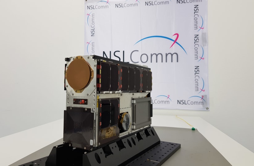 The NSLSat-1  (photo credit: NSLCOMM)