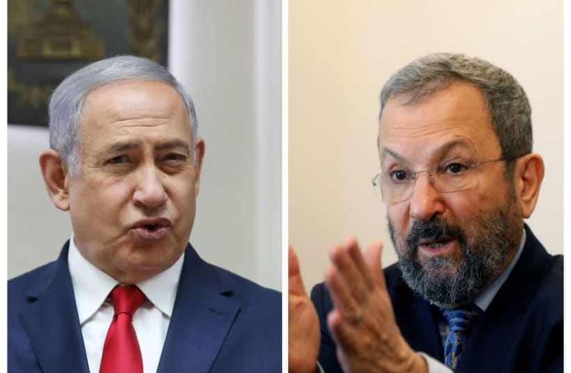 Benjamin Netanyahu and Ehud Barak (photo credit: REUTERS)