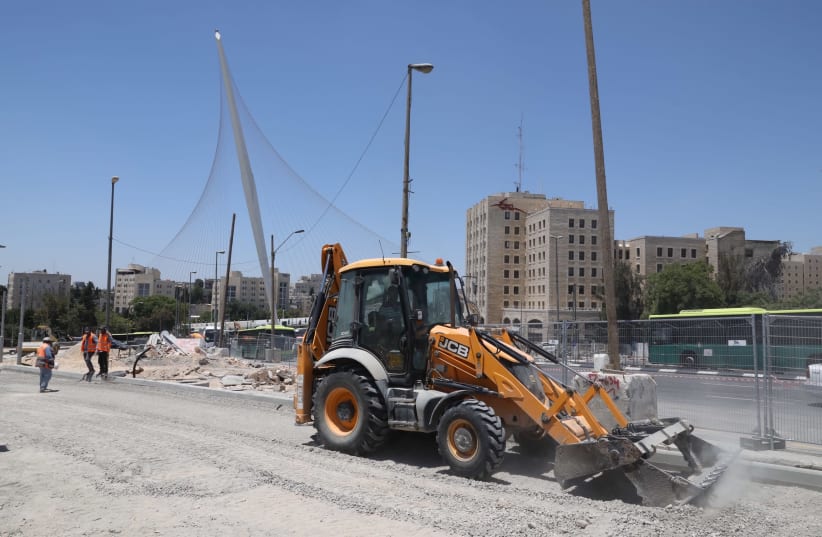 Traffic chaos feared as key Jerusalem route set to close (photo credit: MARC ISRAEL SELLEM)