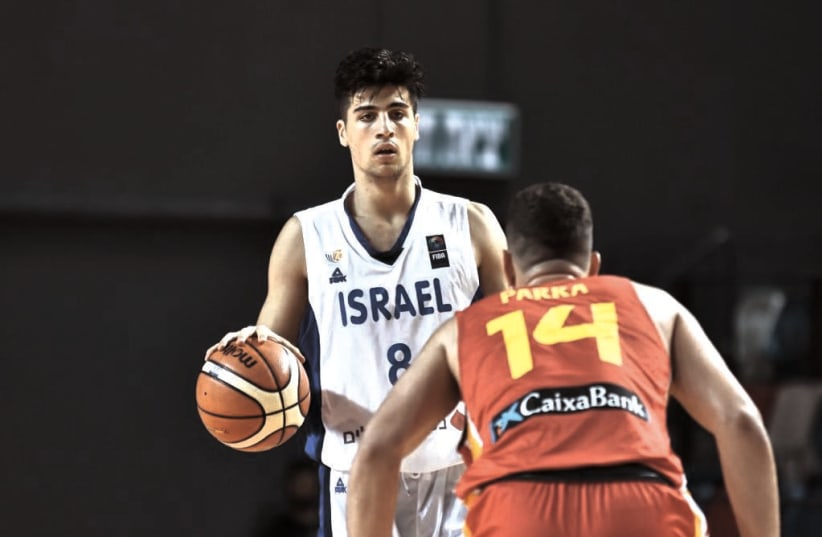 DENI AVDIJA is arguably Israel’s best basketball prospect ever, and he hopes to lead the blue-and-white to another Under-20 European title next week in Tel Aviv. (photo credit: DOV HALICKMAN PHOTOGRAPHY/COURTESY)