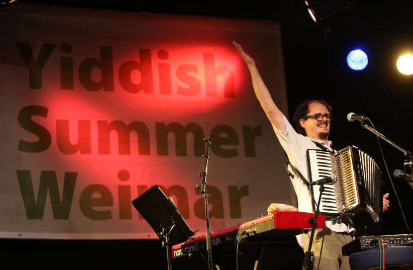 SoCalled at Yiddish Summer Weimar. (photo credit: ADAM BERRY/YIDDISH SUMMER WEIMAR)