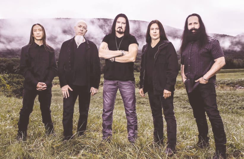 Dream Theater with Jordan Rudes (second left)  (photo credit: Courtesy)