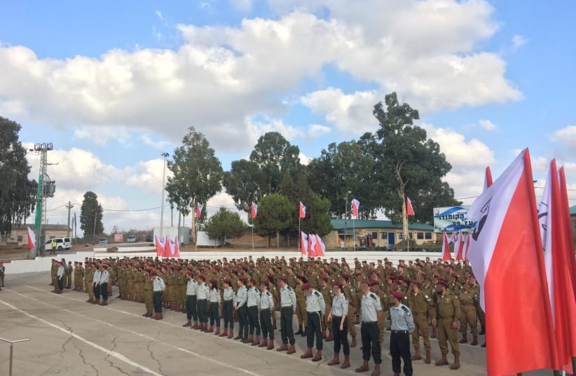 Commando troops at the opening of the commando school  (photo credit: IDF SPOKESPERSON'S UNIT)