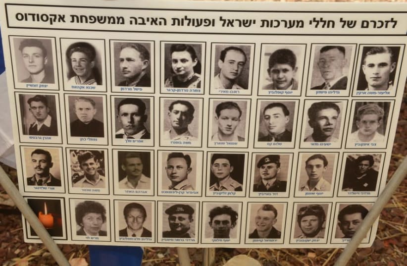 Exodus passengers who later fell in Israel's wars (photo credit: GUY ASSAYAG/KKL-JNF)